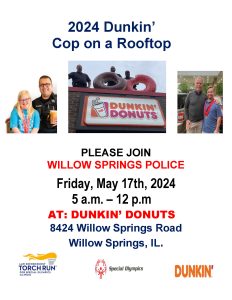 2024 Dunkin' Cop on a Rooftop @ Dunkin' Donuts